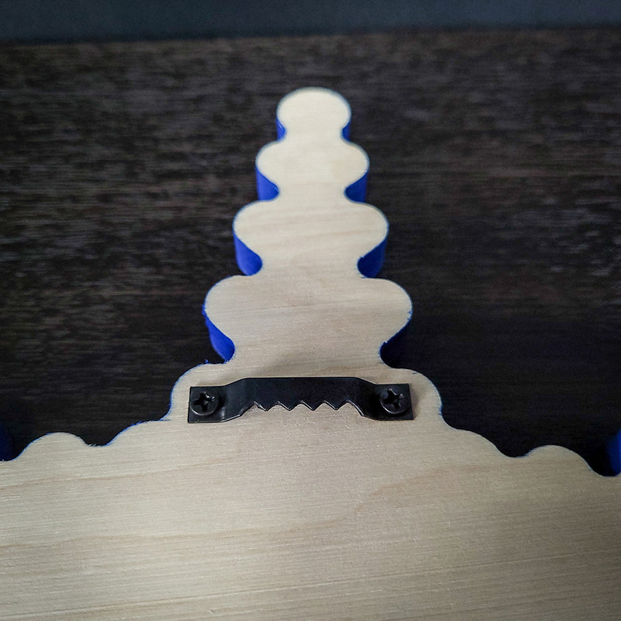 Wooden Snowflake Holiday Decor