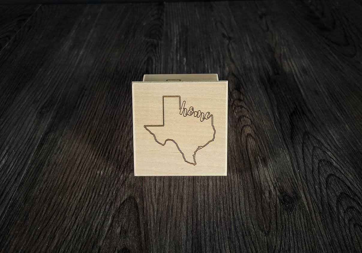 Maple Texas Home Coaster Set